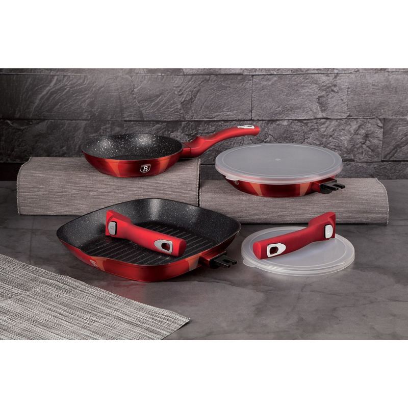 ZESTAW 3 PATELNI GRANITOWYCH BERLINGERHAUS BH-6796 - obrazek 2