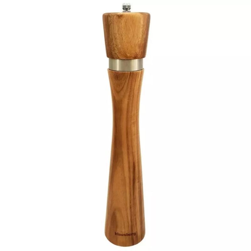 AKACJOWY MŁYNEK DO PIEPRZU SOLI 31,5cm KLAUSBERG KB-7593 - obrazek 2