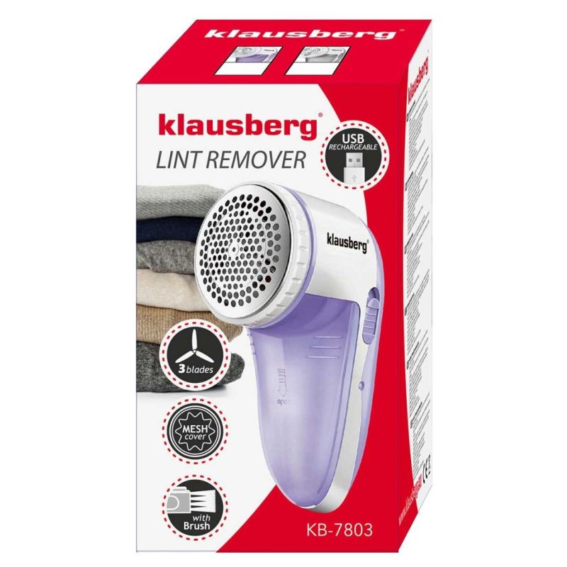 AKUMULATOROWA GOLARKA DO UBRAŃ USUWANIA ZMECHACEŃ KLAUSBERG KB-7803 - obrazek 8