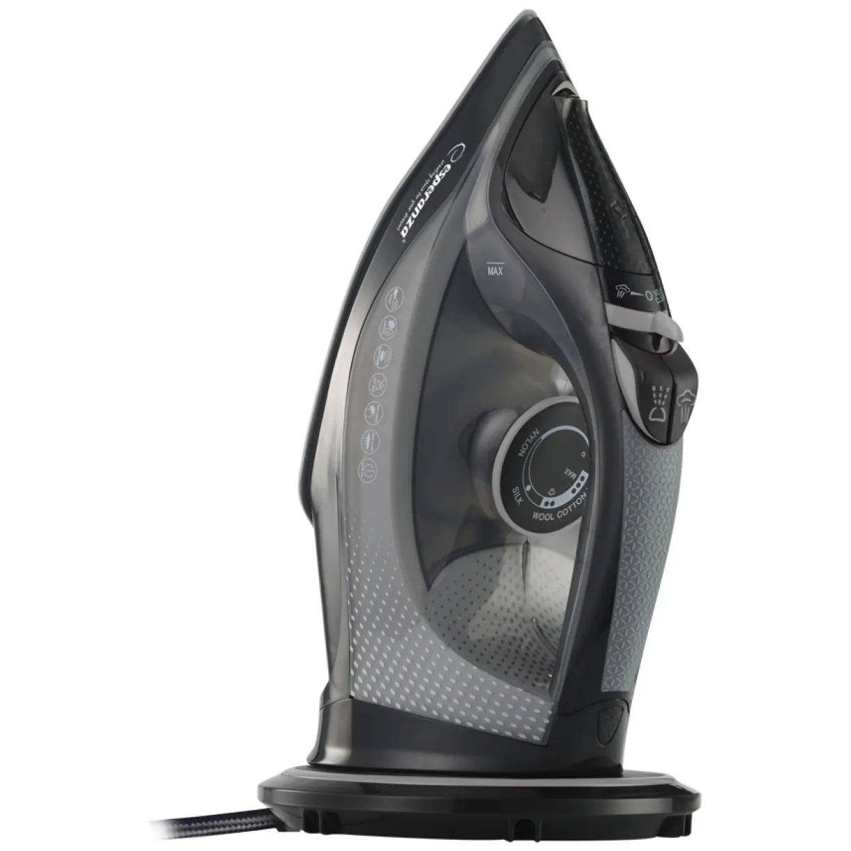 EHI011 Esperanza żelazko parowe bezprzewodowe satin ceramic 2600w - obrazek 2