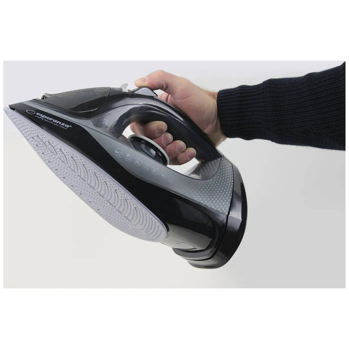 EHI011 Esperanza żelazko parowe bezprzewodowe satin ceramic 2600w - obrazek 10
