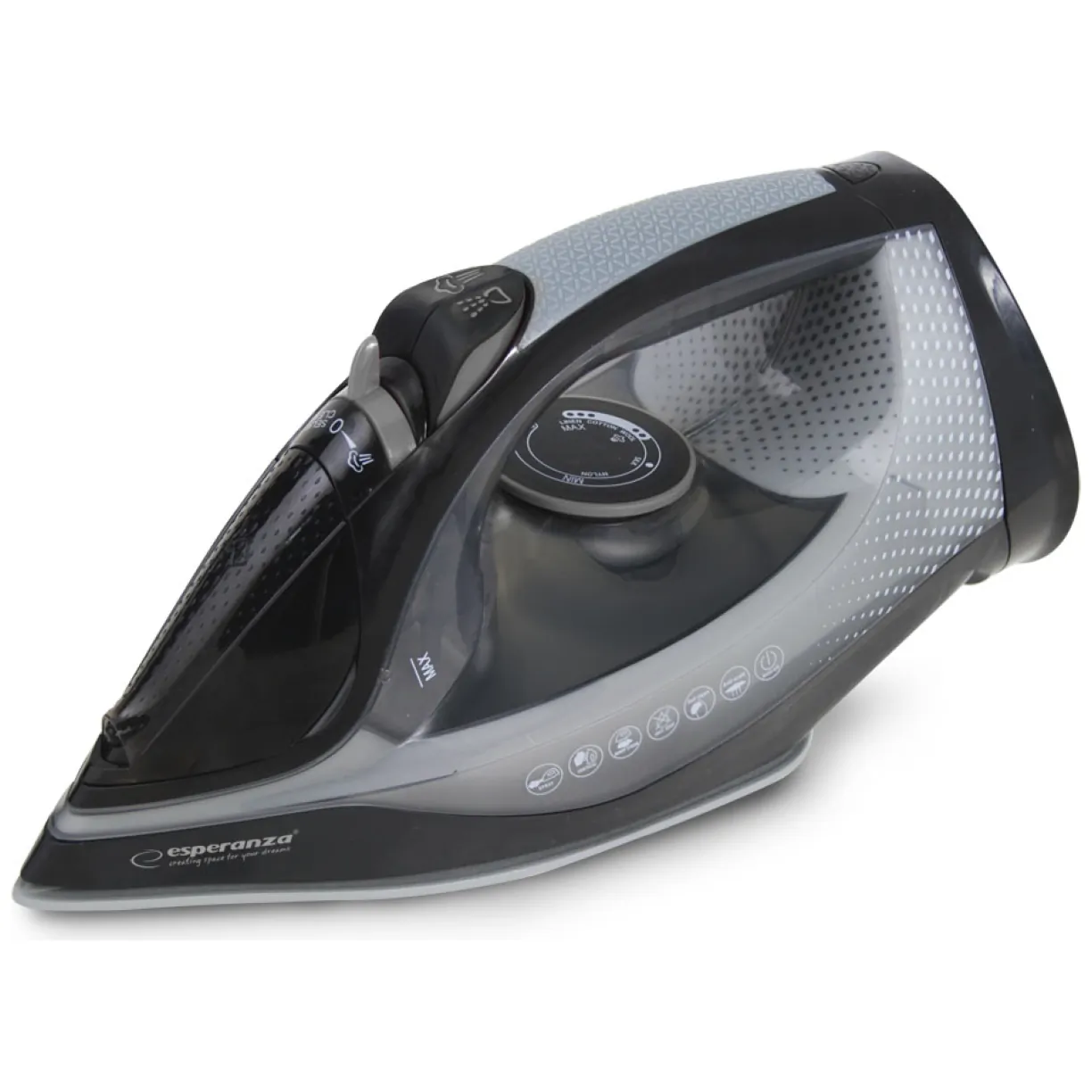 EHI011 Esperanza żelazko parowe bezprzewodowe satin ceramic 2600w