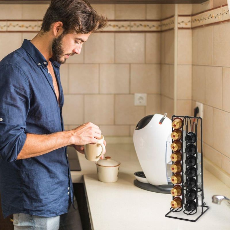 STOJAK ORGANIZER NA KAPSUŁKI NESPRESSO DO KAWY 32szt. - obrazek 4