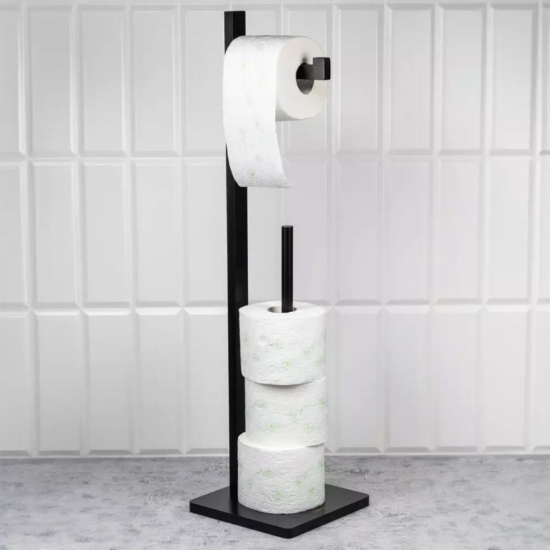 STOJAK UCHWYT NA PAPIER TOALETOWY KINGHOFF KH-1749 - obrazek 2