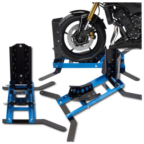 stojak transportowy do motocykla bituxx 450 kg uchwyt stalowy 15-22"