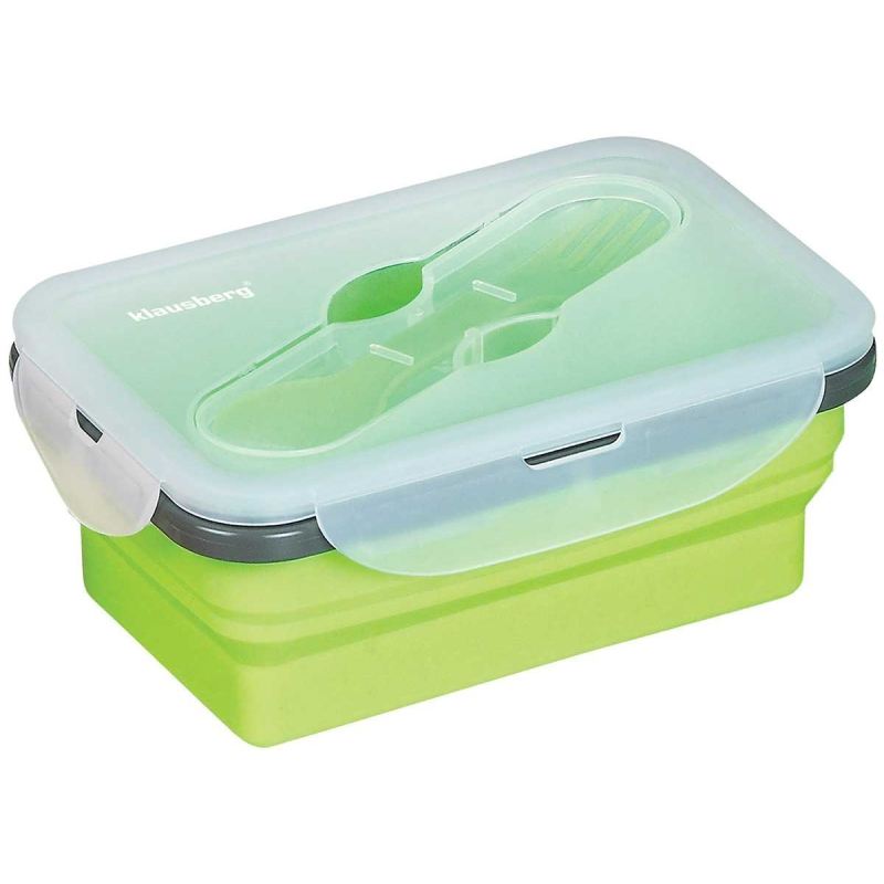 SILIKONOWY SKŁADANY LUNCH BOX KLAUSBERG KB-7021 - obrazek 3