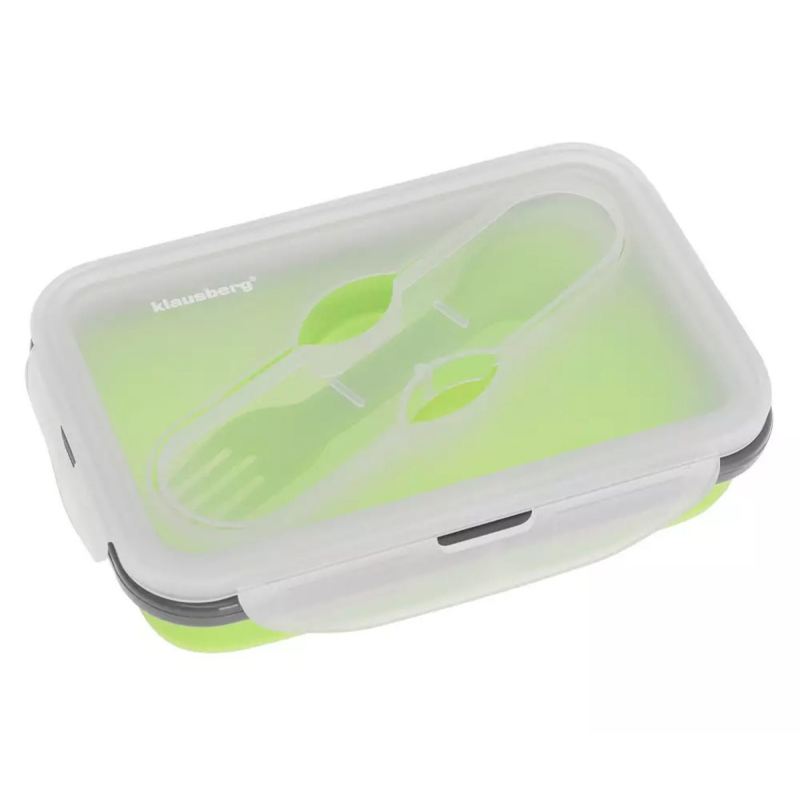 SILIKONOWY SKŁADANY LUNCH BOX KLAUSBERG KB-7021 - obrazek 6