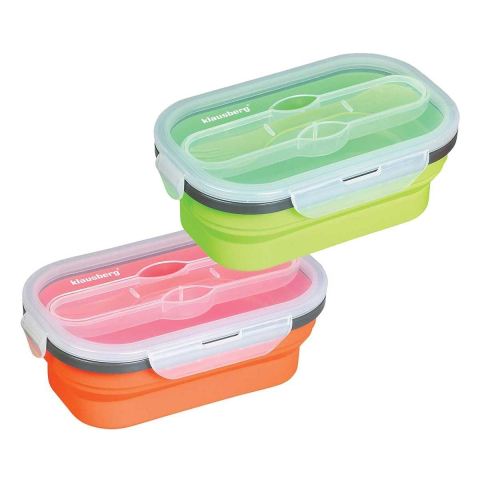 SILIKONOWY SKŁADANY LUNCH BOX KLAUSBERG KB-7022