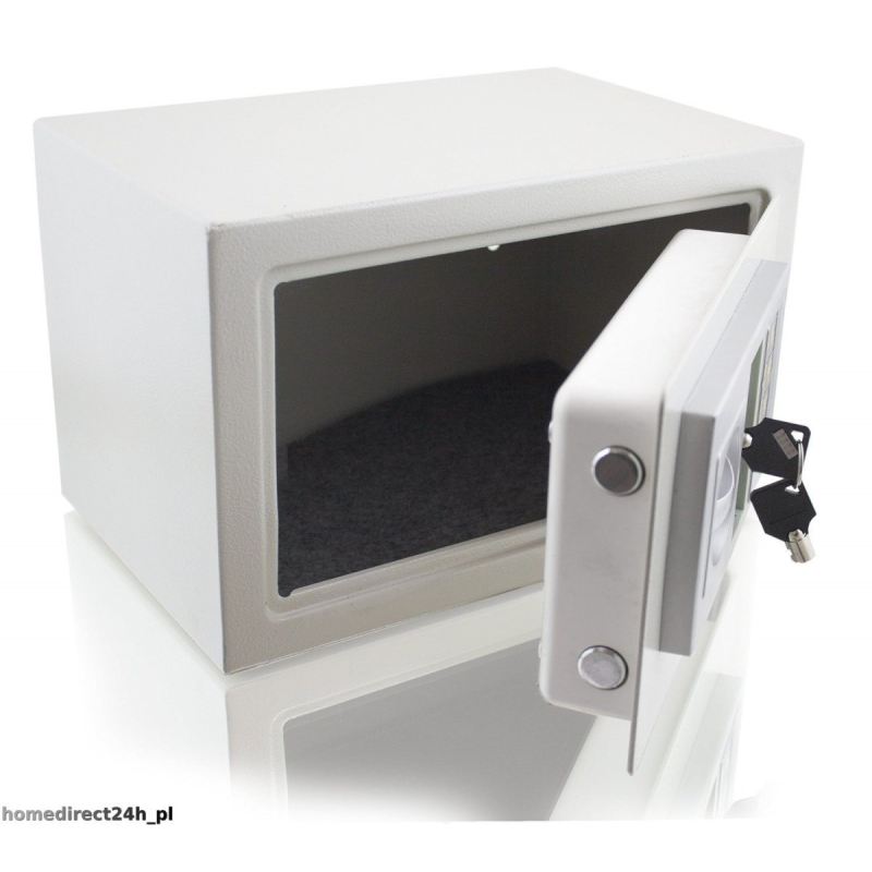 SEJF MEBLOWY ELEKTRONICZNY JASNY SZARY - obrazek 2