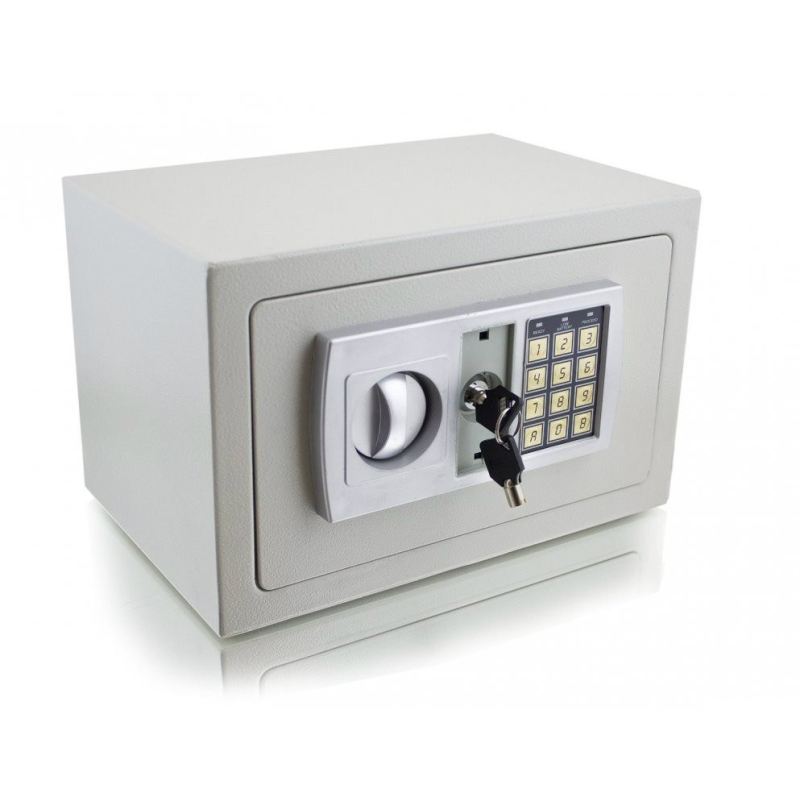 SEJF MEBLOWY ELEKTRONICZNY JASNY SZARY - obrazek 4