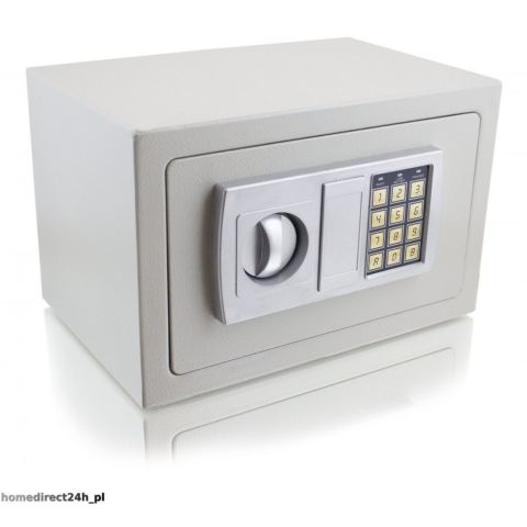 SEJF MEBLOWY ELEKTRONICZNY JASNY SZARY