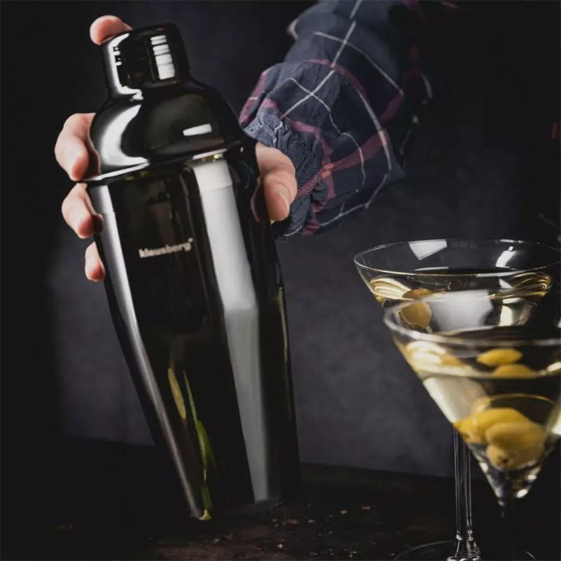 SHAKER BARMAŃSKI DO KOKTAJLI 750ml KLAUSBERG KB-7648 - obrazek 2