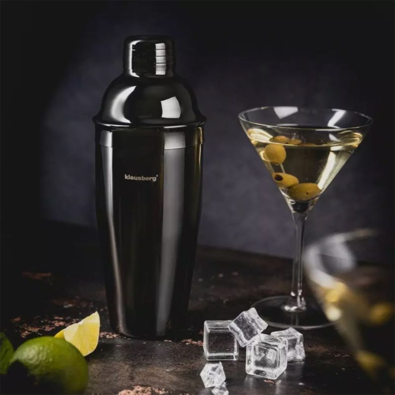 SHAKER BARMAŃSKI DO KOKTAJLI 750ml KLAUSBERG KB-7648 - obrazek 3