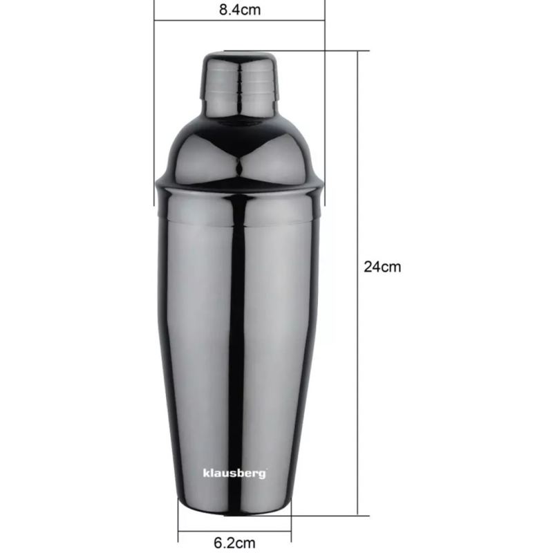 SHAKER BARMAŃSKI DO KOKTAJLI 750ml KLAUSBERG KB-7648 - obrazek 4