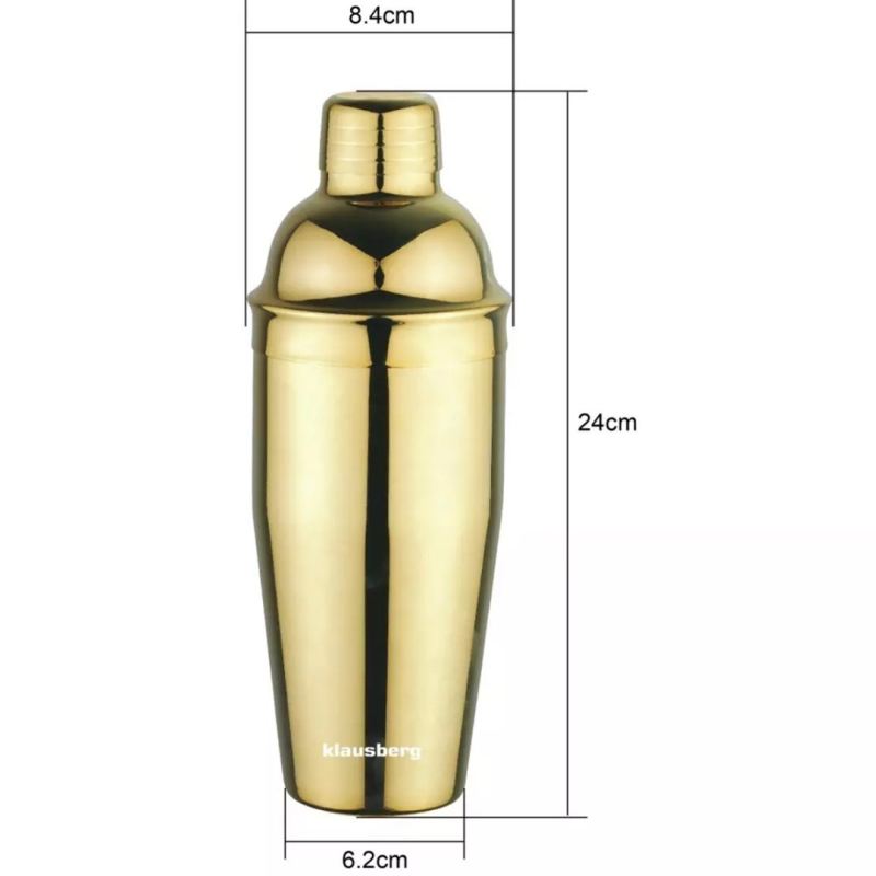SHAKER BARMAŃSKI DO KOKTAJLI 750ml KLAUSBERG KB-7649 - obrazek 6