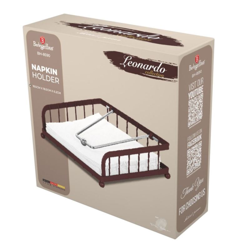 SERWETNIK Z DOCISKIEM BERLINGER HAUS BH-8590 LEONARDO - obrazek 4