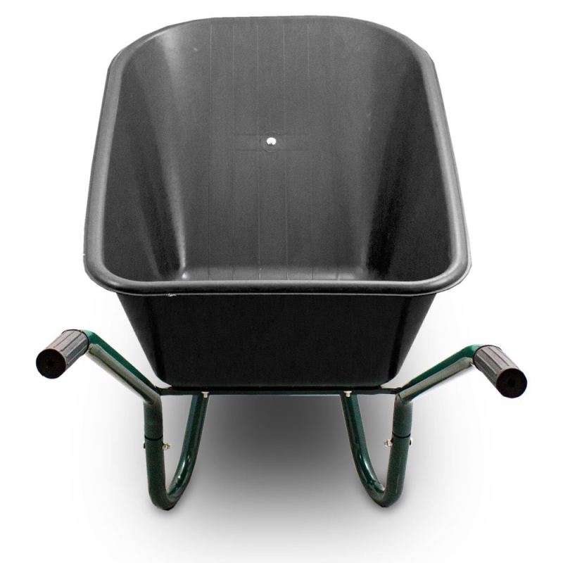 Taczka Ogrodowa 100L 250kg Lekka z PVC i Kołem Pompowanym Stabilna Wytrzymała - obrazek 3