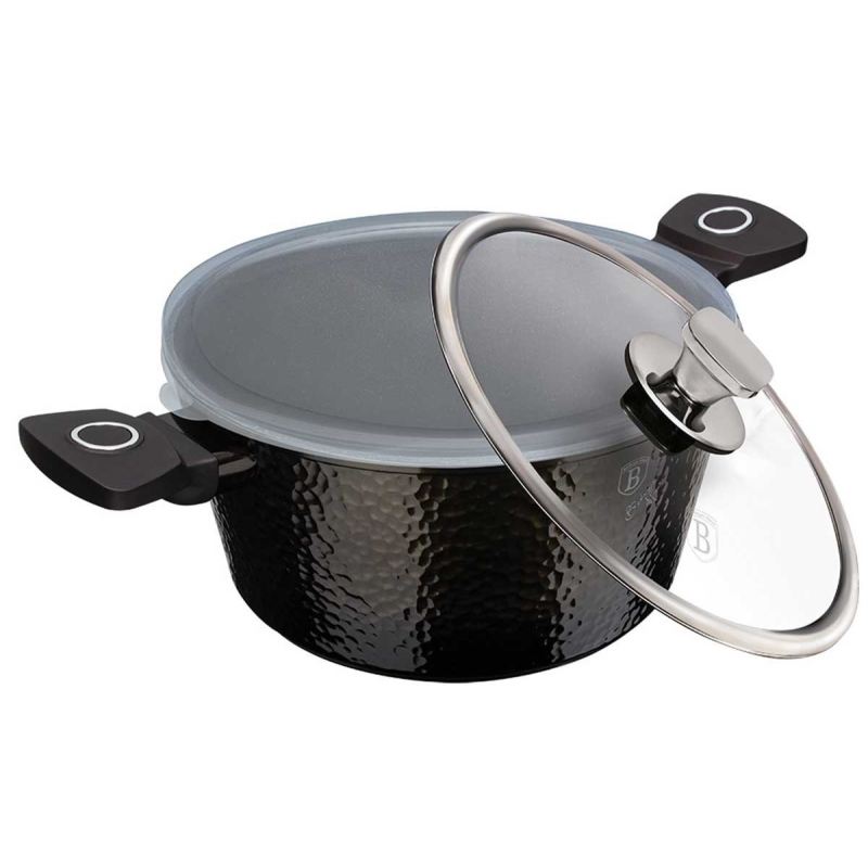 GARNEK TYTANOWY 24cm BERLINGER HAUS BH-6572 PRIMAL GLOSS - obrazek 2