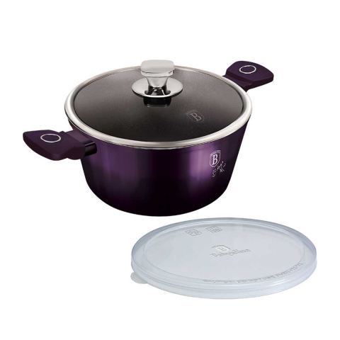 GARNEK TYTANOWY 24cm BERLINGER HAUS BH-6629 PURPLE