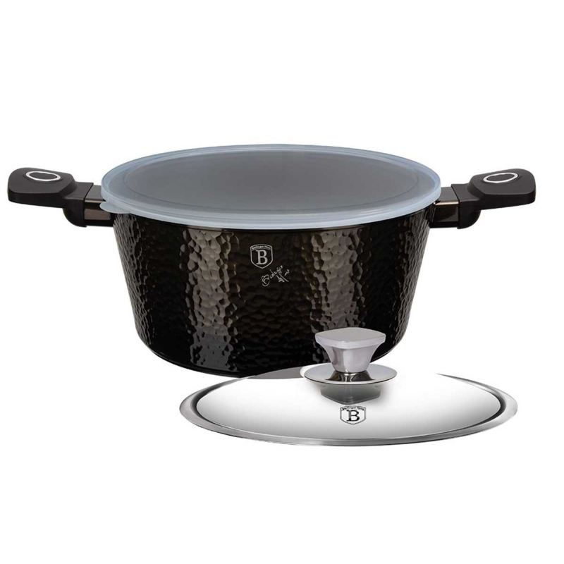 GARNEK TYTANOWY 28cm BERLINGER HAUS BH-6573 PRIMAL GLOSS - obrazek 3