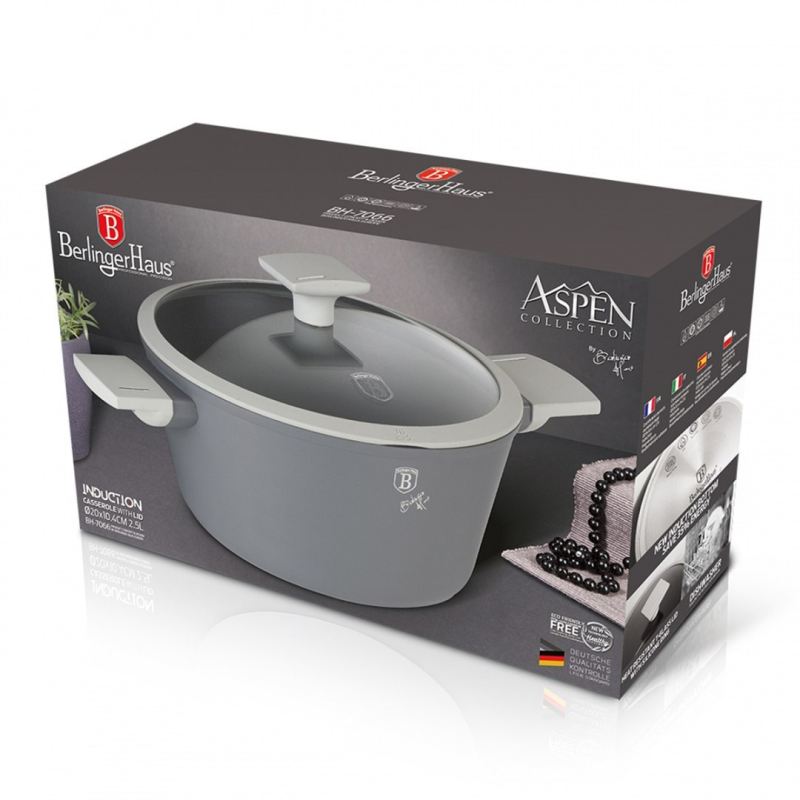 GARNEK TYTANOWY 24cm BERLINGER HAUS BH-7067 ASPEN - obrazek 5