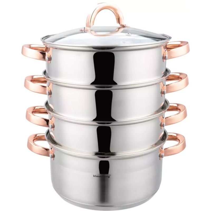 GARNEK NA PARĘ KLAUSBERG 5 ELEM. 22cm KB-7733 ROSE GOLD - obrazek 3
