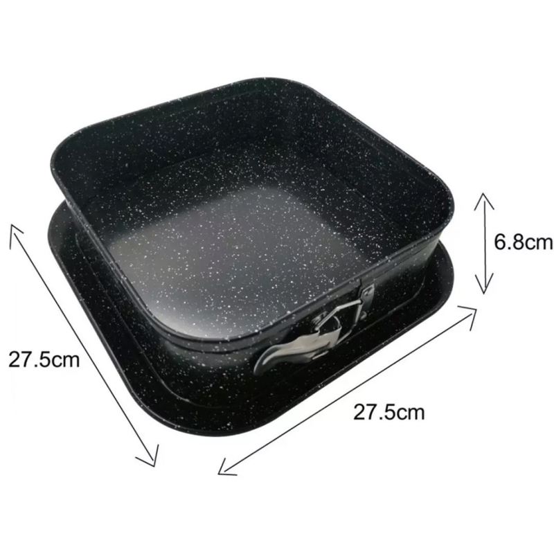FORMA DO CIASTA 27x27cm KINGHOFF KH-1791 ROZPINANA - obrazek 4
