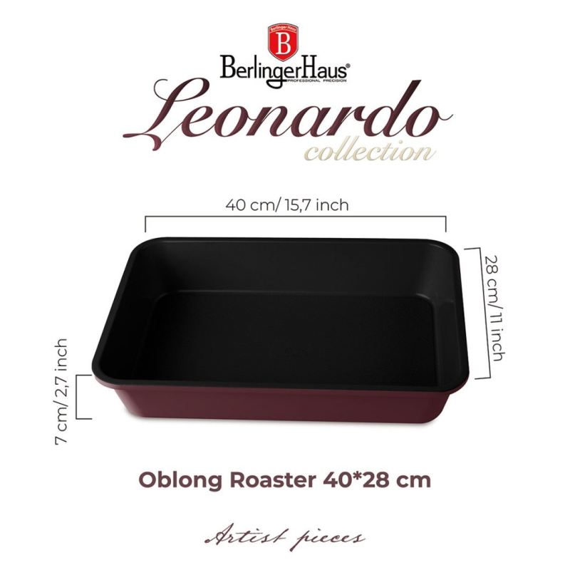FORMA BRYTFANNA 40x28cm BERLINGER HAUS BH-7659 LEONARDO - obrazek 6