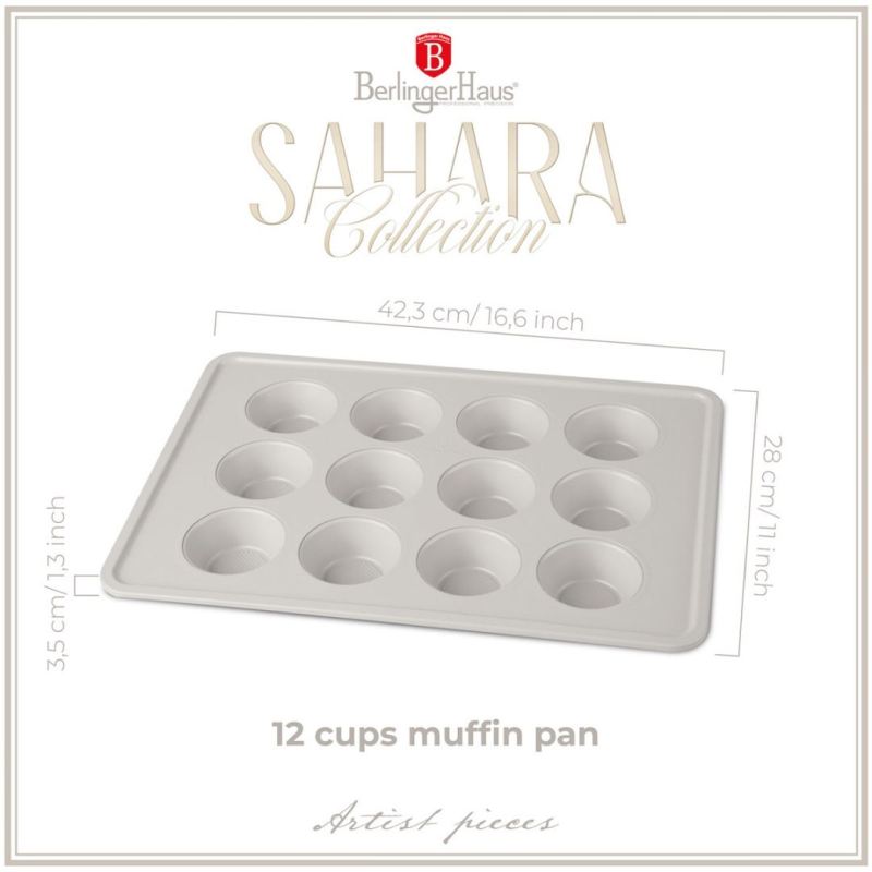 FORMA DO MUFFINEK BERLINGER HAUS BH-7877 SAHARA - obrazek 7