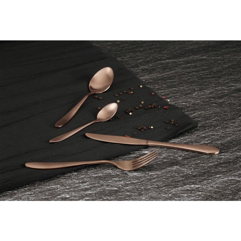 SZTUĆCE 24 ELEM. BERLINGER HAUS BH-3076 SATYNA ROSE GOLD - obrazek 5
