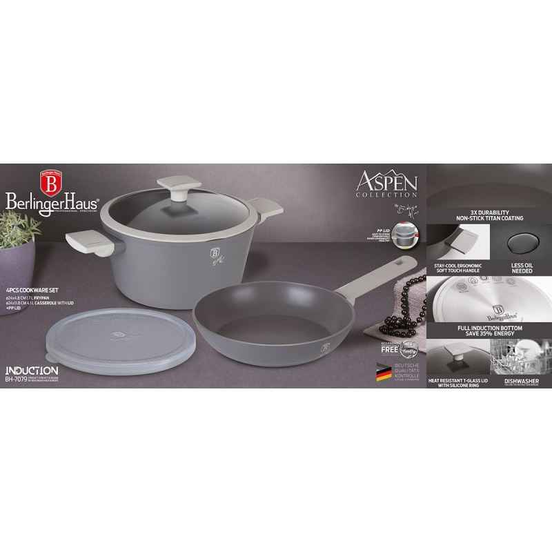GARNEK I PATELNIA TYTANOWA BERLINGER HAUS BH-7079 ASPEN - obrazek 7
