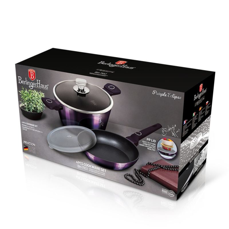 GARNEK I PATELNIA BERLINGER HAUS BH-7102 PURPLE - obrazek 5