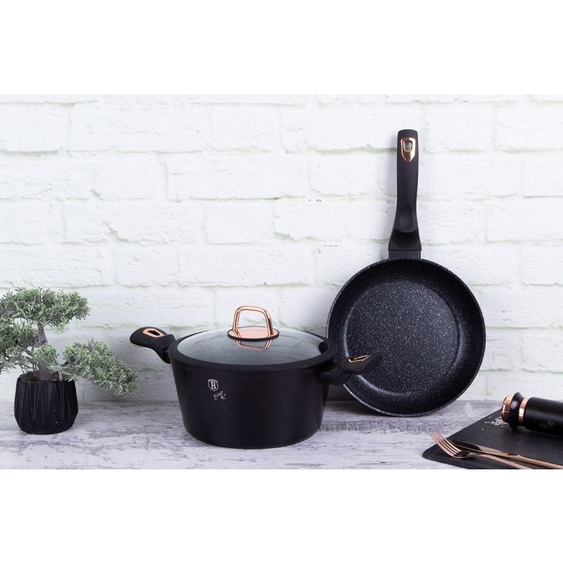 GARNEK I PATELNIA BERLINGER HAUS BH-7741 BLACK ROSE - obrazek 2