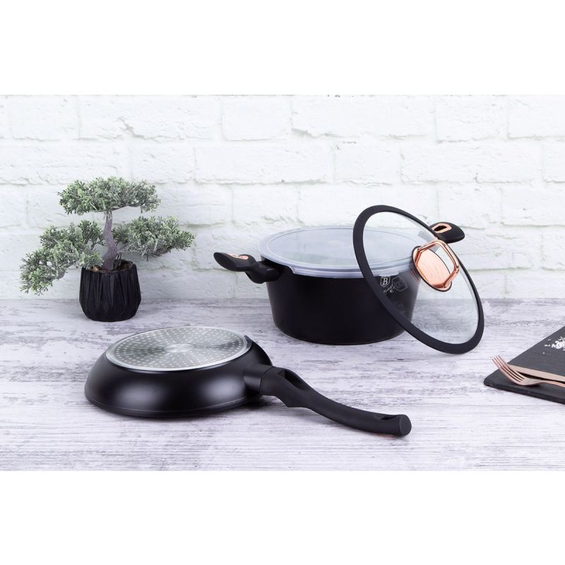 GARNEK I PATELNIA BERLINGER HAUS BH-7741 BLACK ROSE - obrazek 3