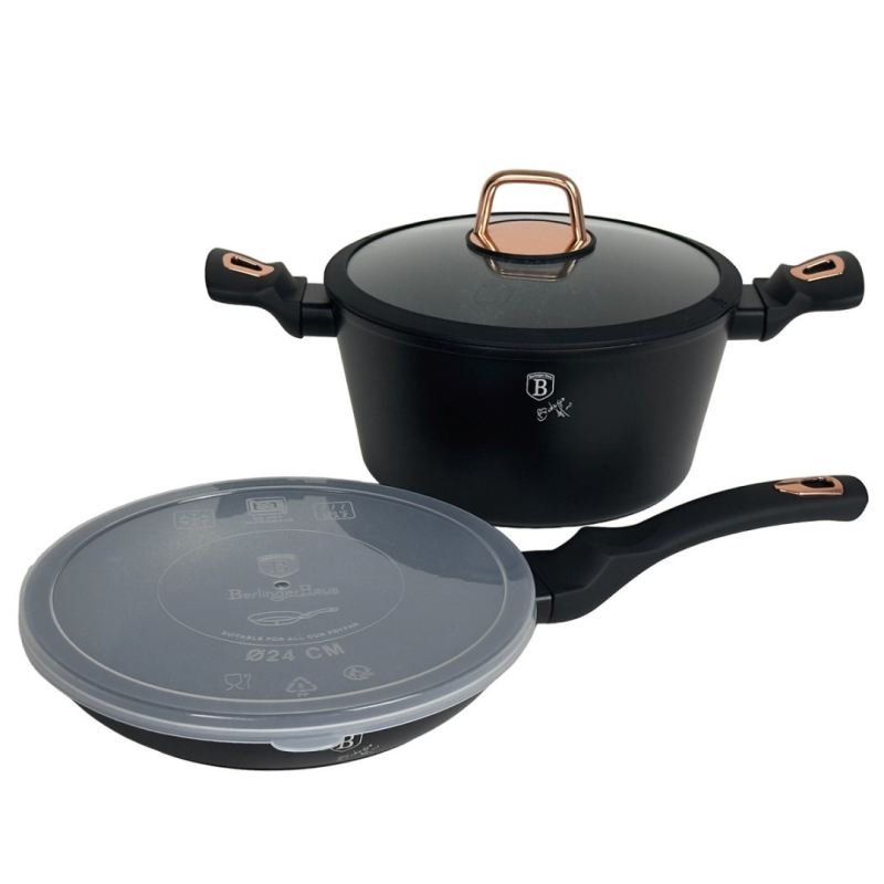 GARNEK I PATELNIA BERLINGER HAUS BH-7741 BLACK ROSE - obrazek 5