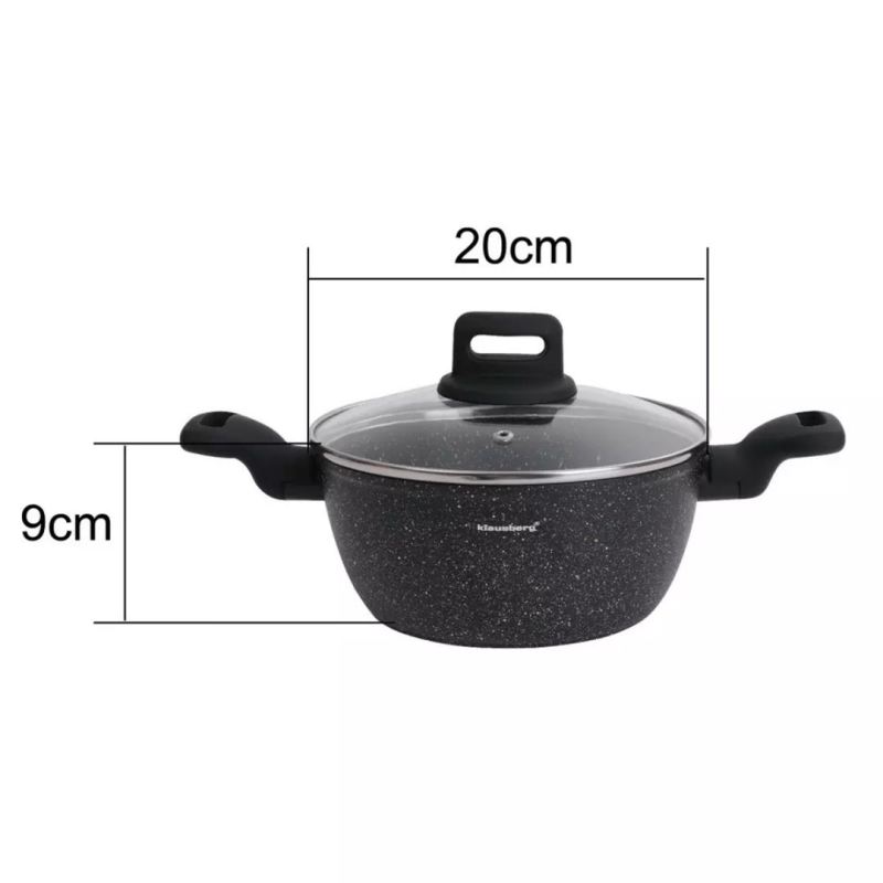GARNEK MARMURKOWY KLAUSBERG 20cm 2,3L KB-7670 - obrazek 7