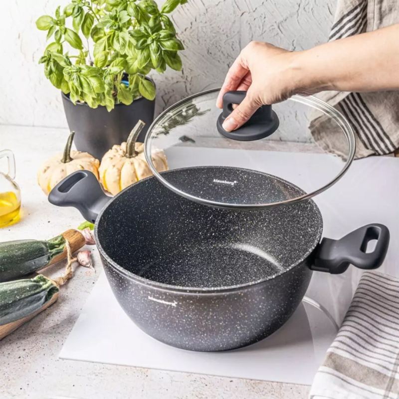 GARNEK MARMURKOWY KLAUSBERG 24cm 3,7L KB-7671 - obrazek 4