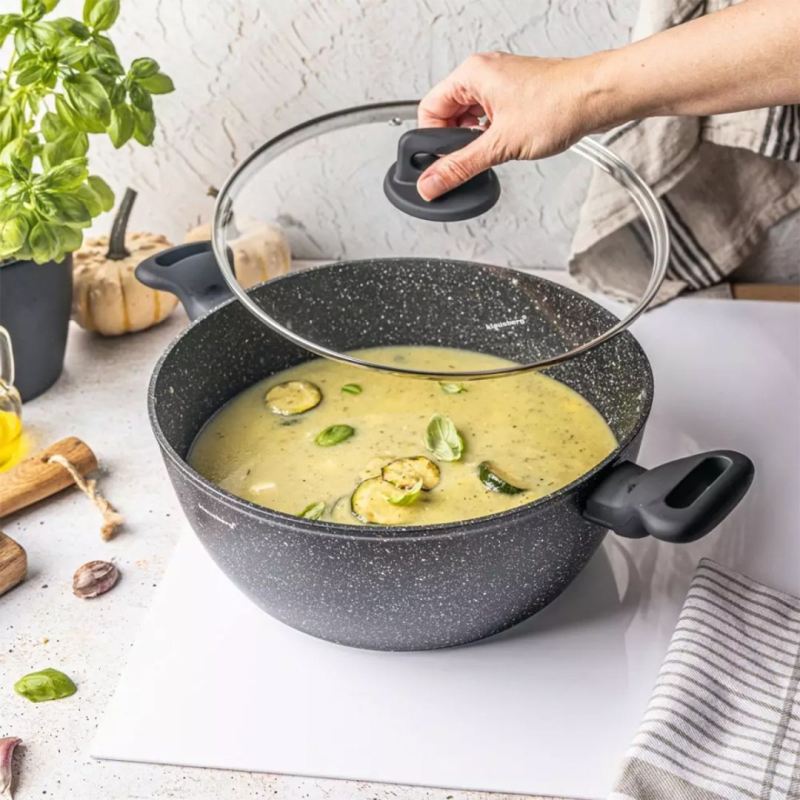GARNEK MARMURKOWY KLAUSBERG 28cm 5,7L KB-7672 - obrazek 2