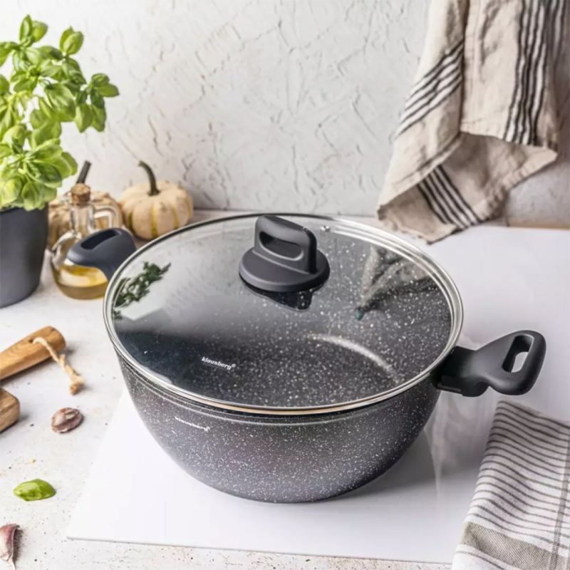 GARNEK MARMURKOWY KLAUSBERG 28cm 5,7L KB-7672 - obrazek 3