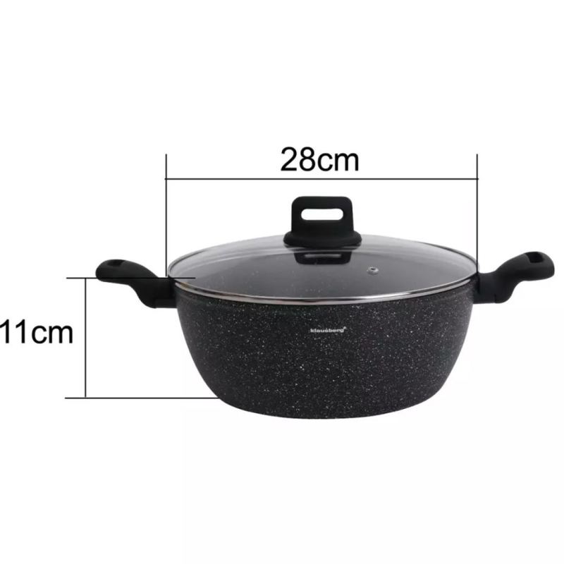 GARNEK MARMURKOWY KLAUSBERG 28cm 5,7L KB-7672 - obrazek 7