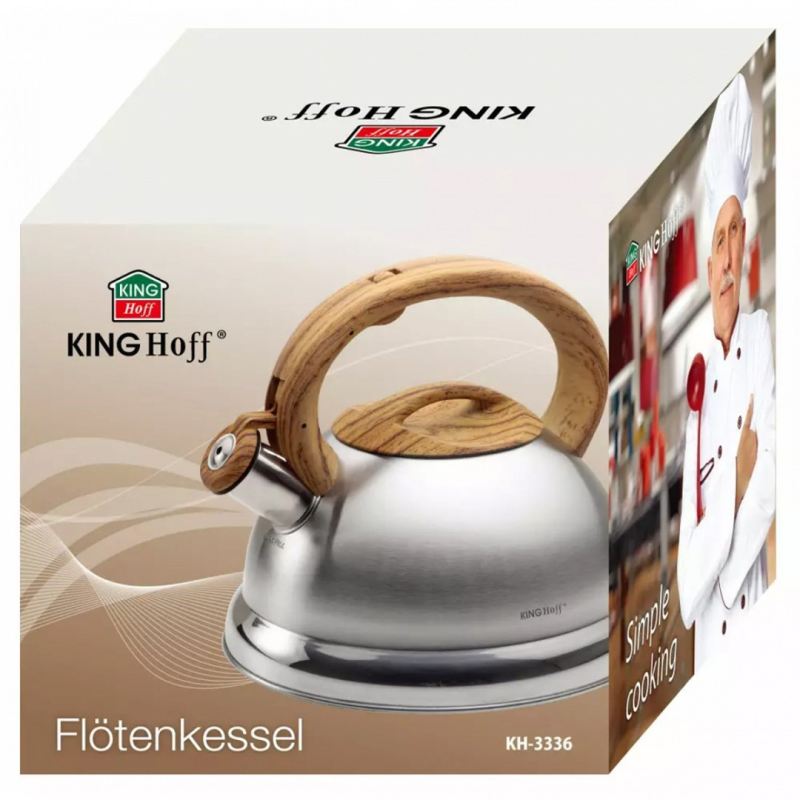 CZAJNIK 3L Z GWIZDKIEM KINGHOFF KH-3336 - obrazek 6