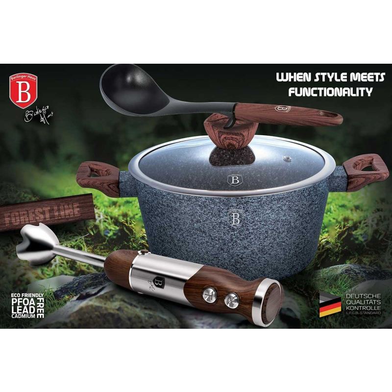 GARNEK + PATELNIA GRANITOWA BERLINGER HAUS BH-6199 - obrazek 3