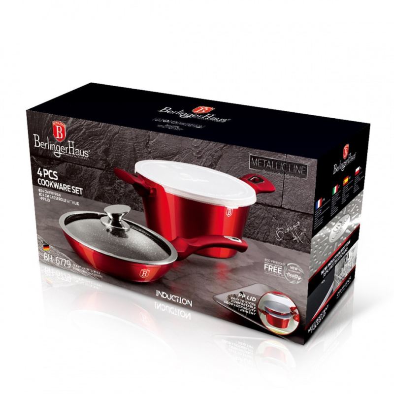 GARNEK + PATELNIA GRANITOWA BERLINGER HAUS BH-6779 - obrazek 3