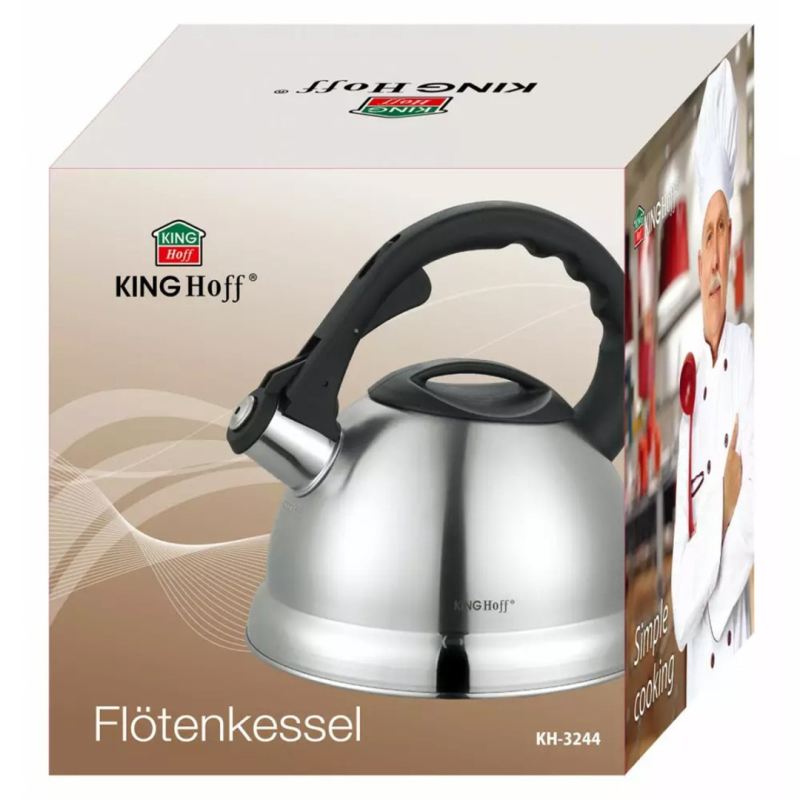 CZAJNIK 3L Z GWIZDKIEM KINGHOFF KH-3244 - obrazek 6