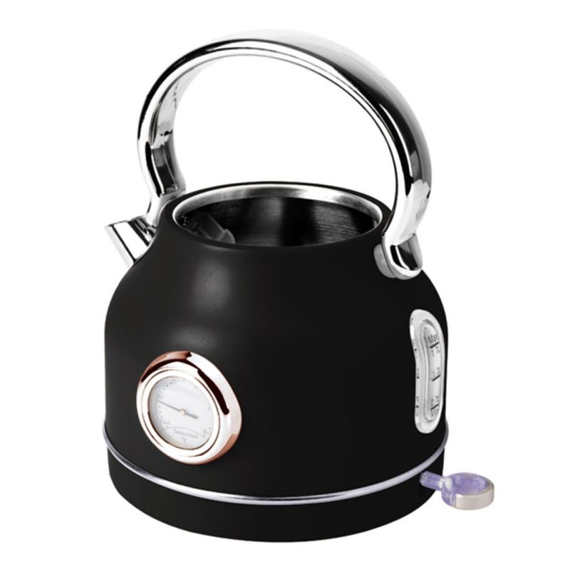 CZAJNIK ELEKTRYCZNY 1,7L Z TERMOMETREM BERLINGER HAUS BH-9513 BLACK ROSE - obrazek 3