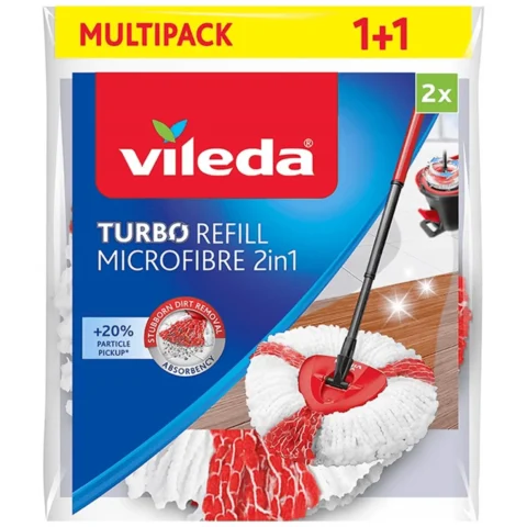 Wkłady do mopa obrotowego Vileda Turbo 2w1 (2szt)