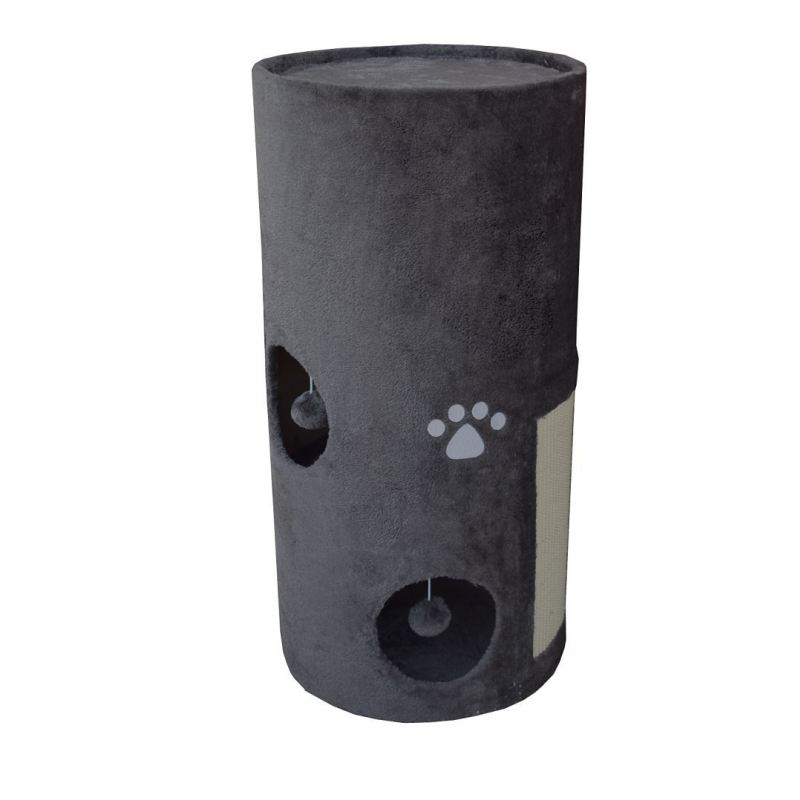 Drapak/Tuba/ Wieża/ Legowisko dla Kota 78cm Siwy - obrazek 3