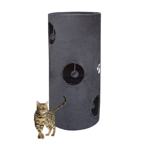 Drapak/Tuba/ Wieża/ Legowisko dla Kota 78cm Siwy