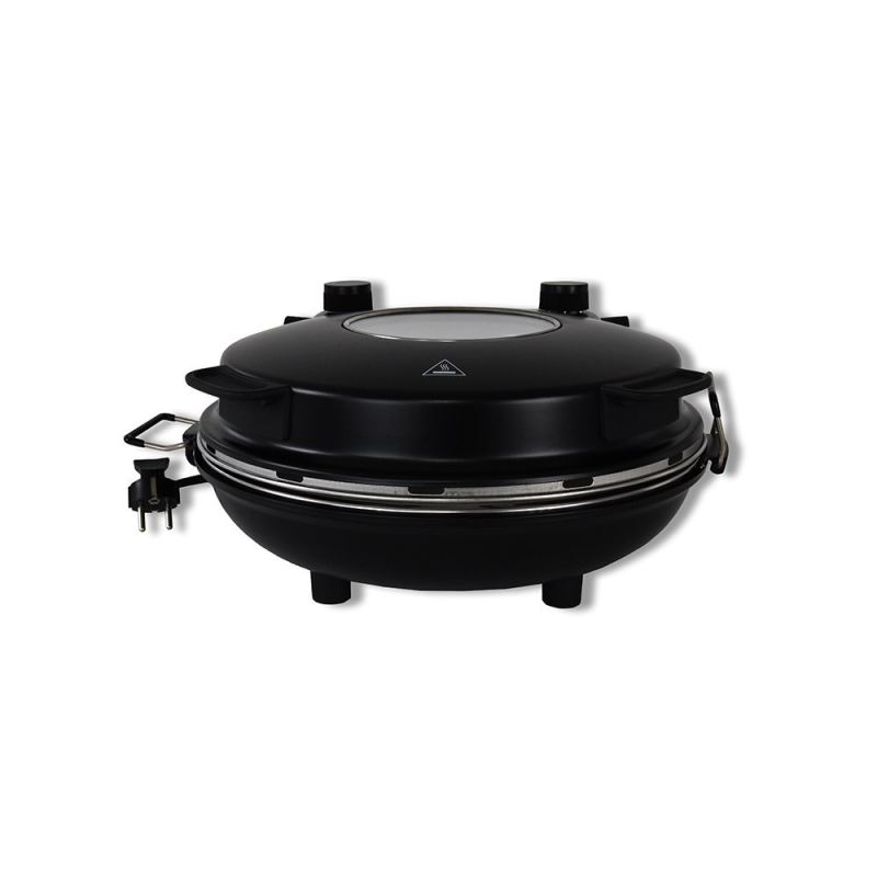 Domowy piec pizza kamień 32cm regulacja temperatury 400°C autentyczny smak - obrazek 3