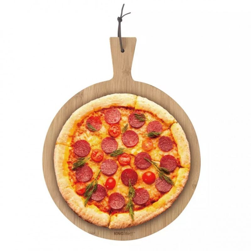DESKA DO SERWOWANIA PIZZY 35cm KINGHOFF KH-1674 - obrazek 2